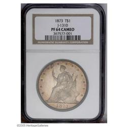 1873 T$1 Trade Dollar, Judd-1310, Pollock-1453, R.4, P 1873[T$1] Trade Dollar, Judd-1310, Pollock-14