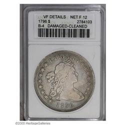 1796 S$1 Small Date, Large Letters--Damaged, Cleaned-- 1796[S$1] Small Date, Large Letters--Damaged,