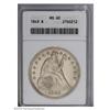 Image 3 : 1849 S$1 MS60 ANACS. A basic Mint State example with s 1849[S$1] MS60 ANACS.