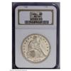 Image 3 : 1854 S$1 AU50 NGC. Considerably rarer than the 1853, t 1854[S$1] AU50 NGC.
