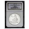 Image 1 : 1873 T$1 MS64 NGC. ex: Richmond Collection. The 1873 T 1873[T$1] MS64 NGC.