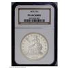 Image 3 : 1875 T$1 PR64 Cameo NGC. While the 1875 is undistingui 1875[T$1] PR64 Cameo NGC.