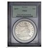 Image 1 : 1877 T$1 PR65 PCGS. Only 510 proofs were struck of the 1877[T$1] PR65 PCGS.