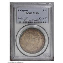 1900 S$1 Lafayette Dollar MS64 PCGS. There are very fe 1900[S$1] Lafayette Dollar MS64 PCGS.