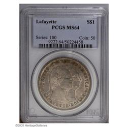 1900 S$1 Lafayette Dollar MS64 PCGS. DuVall 2-C. Laven 1900[S$1] Lafayette Dollar MS64 PCGS.