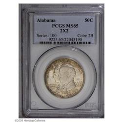 1921 50C Alabama 2x2 MS65 PCGS. There are remarkably f 1921[50C] Alabama 2x2 MS65 PCGS.