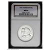 Image 1 : 1937 50C Antietam MS64 NGC. A satiny and sharply struc 1937[50C] Antietam MS64 NGC.