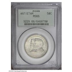 1937 50C Antietam MS66 PCGS. Subtle tone and a minimum 1937[50C] Antietam MS66 PCGS.