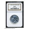 Image 3 : 1935/34-S 50C Boone MS67 NGC. The silver-white surface 1935/34-S[50C] Boone MS67 NGC.