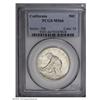 Image 1 : 1925-S 50C California MS66 PCGS. Nearly white surfaces 1925-S[50C] California MS66 PCGS.
