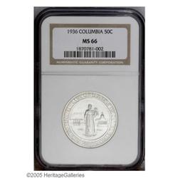 1936 SET Columbia PDS Set MS65 to MS66 NGC. The lot i 1936[SET] Columbia PDS Set MS65 to MS66 NGC.
