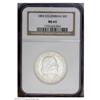 Image 1 : 1892 50C Columbian MS65 NGC. Virtually brilliant surfa 1892[50C] Columbian MS65 NGC.