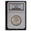 Image 1 : 1893 50C Columbian MS65 NGC. Golden-brown patina with 1893[50C] Columbian MS65 NGC.