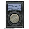 Image 3 : 1928 50C Hawaiian MS63 PCGS. Satiny white surfaces wit 1928[50C] Hawaiian MS63 PCGS.