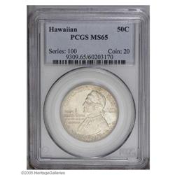 1928 50C Hawaiian MS65 PCGS. The mintage of this issue 1928[50C] Hawaiian MS65 PCGS.