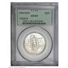 Image 1 : 1926-S 50C Oregon MS66 PCGS. A brilliant, bold Gem exa 1926-S[50C] Oregon MS66 PCGS.