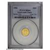 Image 3 : 1904 G$1 Lewis and Clark MS64 PCGS. Bright yellow surf 1904[G$1] Lewis and Clark MS64 PCGS.