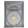Image 3 : 1904 G$1 Lewis and Clark MS64 PCGS. A Choice prooflike 1904[G$1] Lewis and Clark MS64 PCGS.