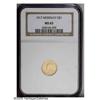 Image 3 : 1917 G$1 McKinley MS65 NGC. This Gem has they typical 1917[G$1] McKinley MS65 NGC.