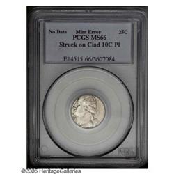 Undated 25C Philadelphia Mint Washington Quarter--Stru Undated[25C] Philadelphia Mint Washington Qua