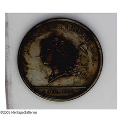 1000 MS NG Uncertified.From The Lexington Collection. 1781 Libertas Americana Medal AU Details Envir