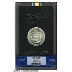 1882-CC S$1 MS65 NGC. Whispers of golden toning are mo 1882-CC[S$1] MS65 NGC.