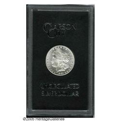 1885-CC S$1 MS63 Uncertified. VAM-4. A Hot 50 Variety. 1885-CC[S$1] MS63 Uncertified.