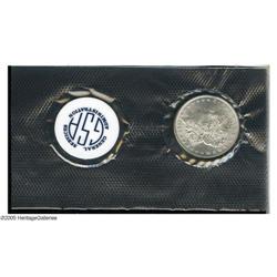 1886 S$1 MS62 Uncertified. A faintly toned common date 1886[S$1] MS62 Uncertified.