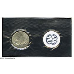 1922 S$1 MS63 Uncertified. In a white cellophane GSA h 1922[S$1] MS63 Uncertified.