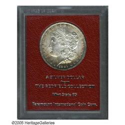 1891-CC S$1 MS65 Paramount International (MS62). Ex: R 1891-CC[S$1] Morgan Dollar MS65 Paramount Int