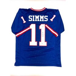 Signed Phil Simms - Giants Jersey