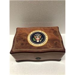 Limited Issue White House Humidor Featuring the Official Seal of the United States of America