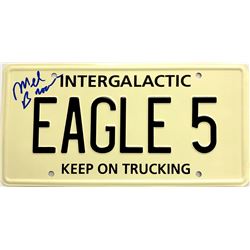 Space Balls - Eagle 5 Signed License Plate