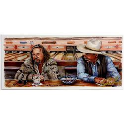 Artist Signed The Big Lebowski Movie Print