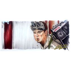 Artist Signed  Ghostbusters (1984) Movie Print