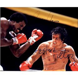 Signed 8x10 Photo Rocky v. Apollo Creed