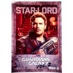 Signed Guardians Of The Galaxy Vol. 2 8x10 Photo
