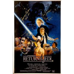 Signed Star Wars: Return of the Jedi Movie Poster
