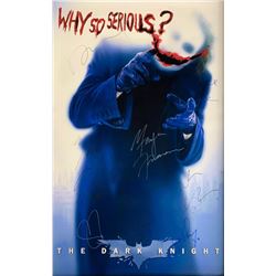 Signed Dark Knight - Why So Serious? Poster