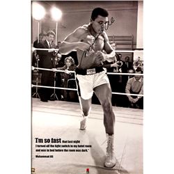 Signed Muhammad Ali: I'm So Fast Poster
