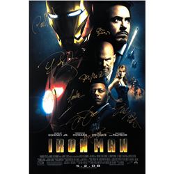 Signed Iron Man Poster