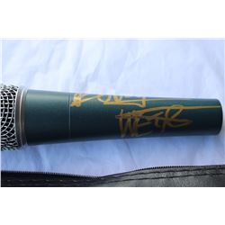 Signed Bob Weir (Grateful Dead) Microphone