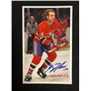 Image 1 : GUY LAFLEUR SIGNED 5X7 HOCKEY CARD