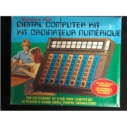 Vintage 1977 Science Fair DIGITAL COMPUTER KIT (Radio Shack)