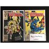Image 1 : THE NEW DEFENDERS COMIC BOOK LOT #127/ #129 (MARVEL COMICS)