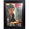 Image 1 : FRAMED SCARFACE POSTER (24" X 36"