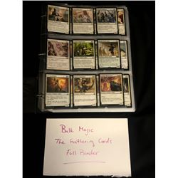 MAGIC THE GATHERING TRADING CARDS (FULL BINDER)