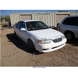 2001 - TOYOTA COROLLA