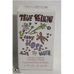 TRUE RELIGION LOVE HOPE DENIM EAU DE PARFUM 1.7 OZ
