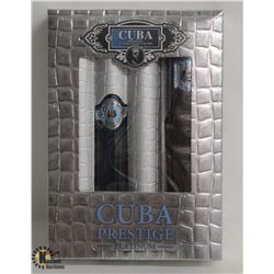 CUBA PRESTIGE PLATINUM FOR MEN 2 PIECE SET